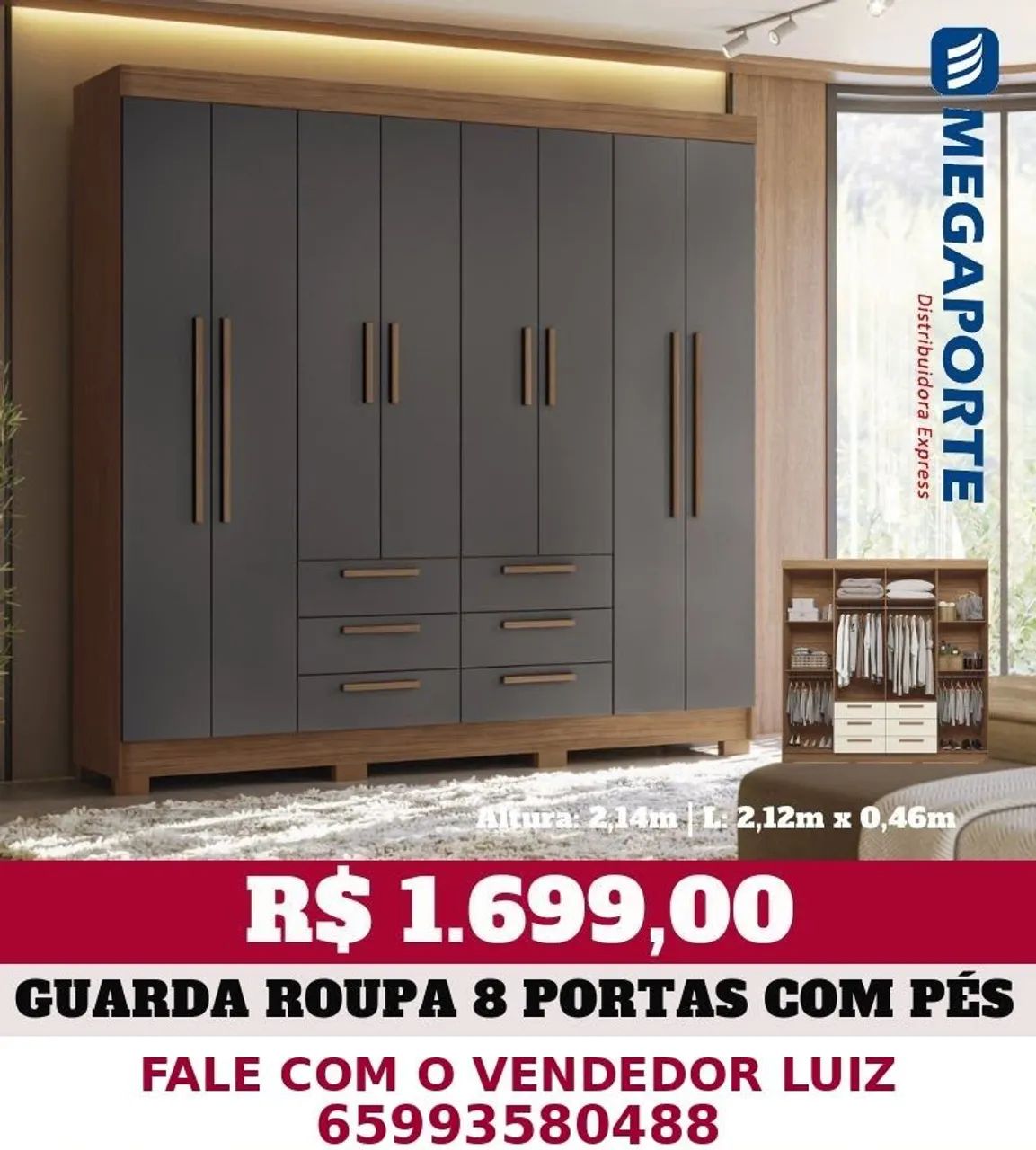 Guarda roupas Premium  - Foto 3