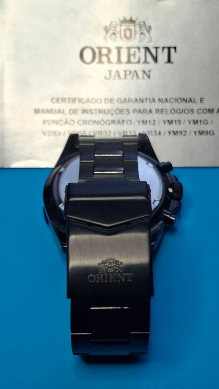 Orient Solartech Cronógrafo MPSSC032 P2PX - Acessórios - Umuarama