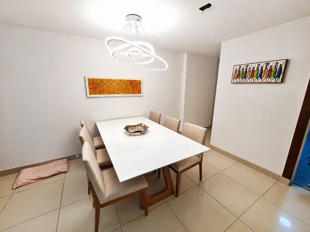 Mesa de Jantar Luxo com 6 cadeiras - Sier Móveis