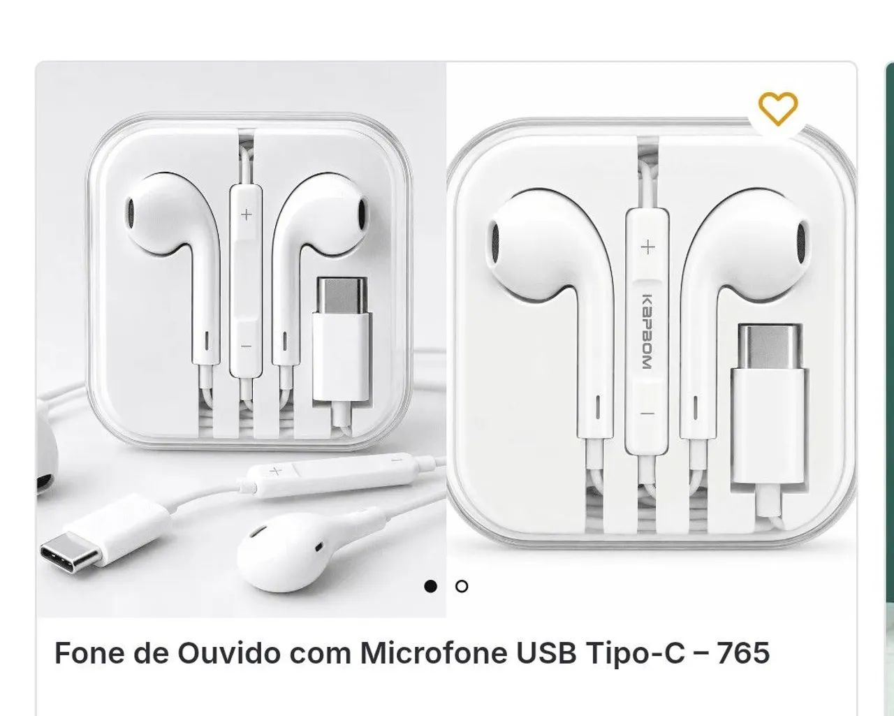 Fone de ouvido 