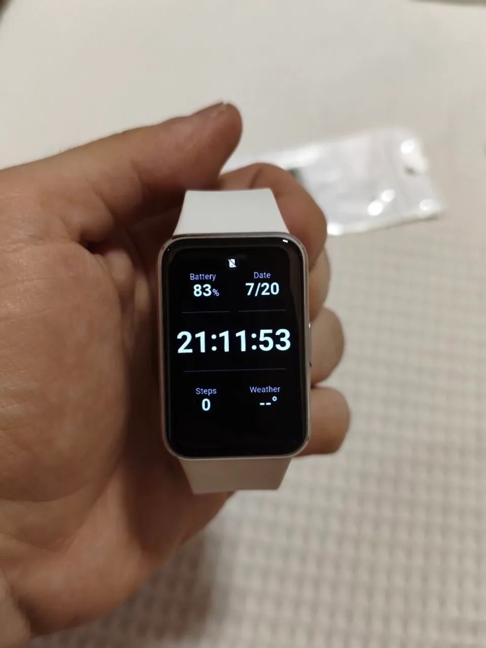 Galaxy fit3 Prata