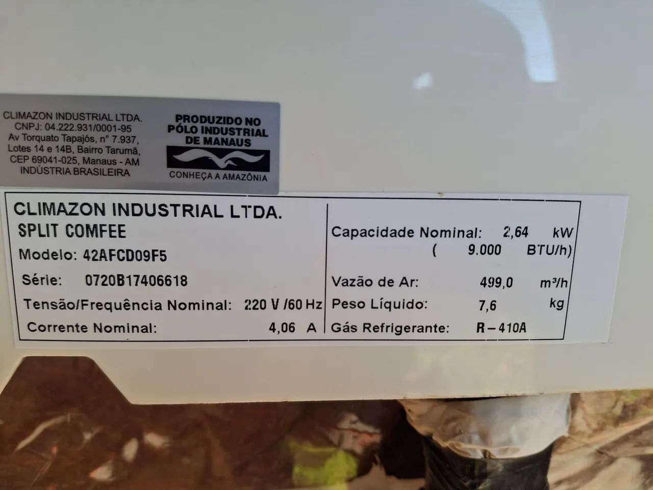 Evaporadora de ar cond. Comfee - Foto 3
