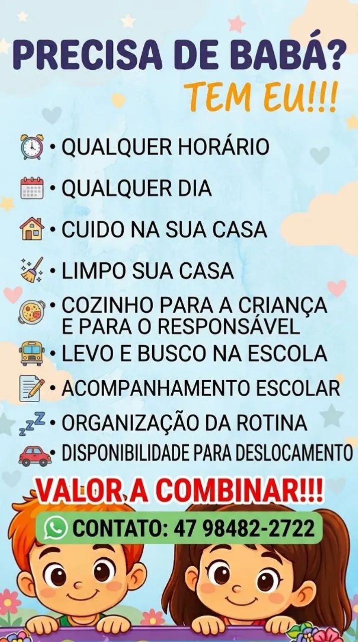 Precisa de babá ou de uma diarista? - Foto 2
