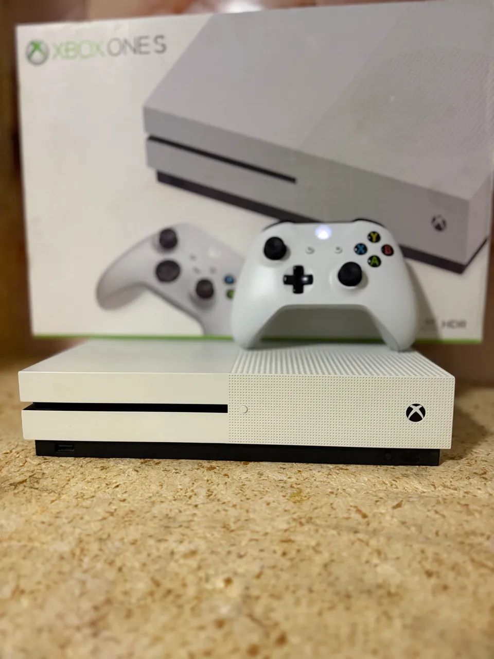 Xbox One S com caixa e todos os acessórios ! Aceito cartão - Foto 5