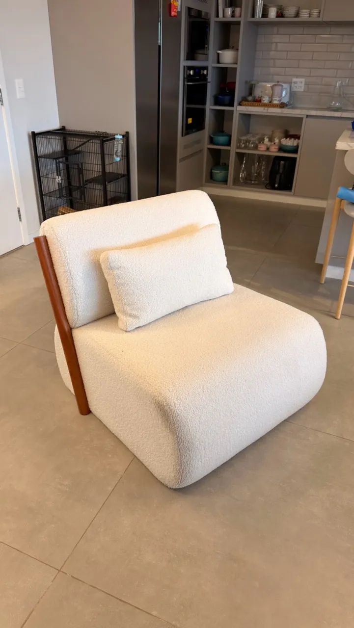 Poltrona Bouclé - Foto 4