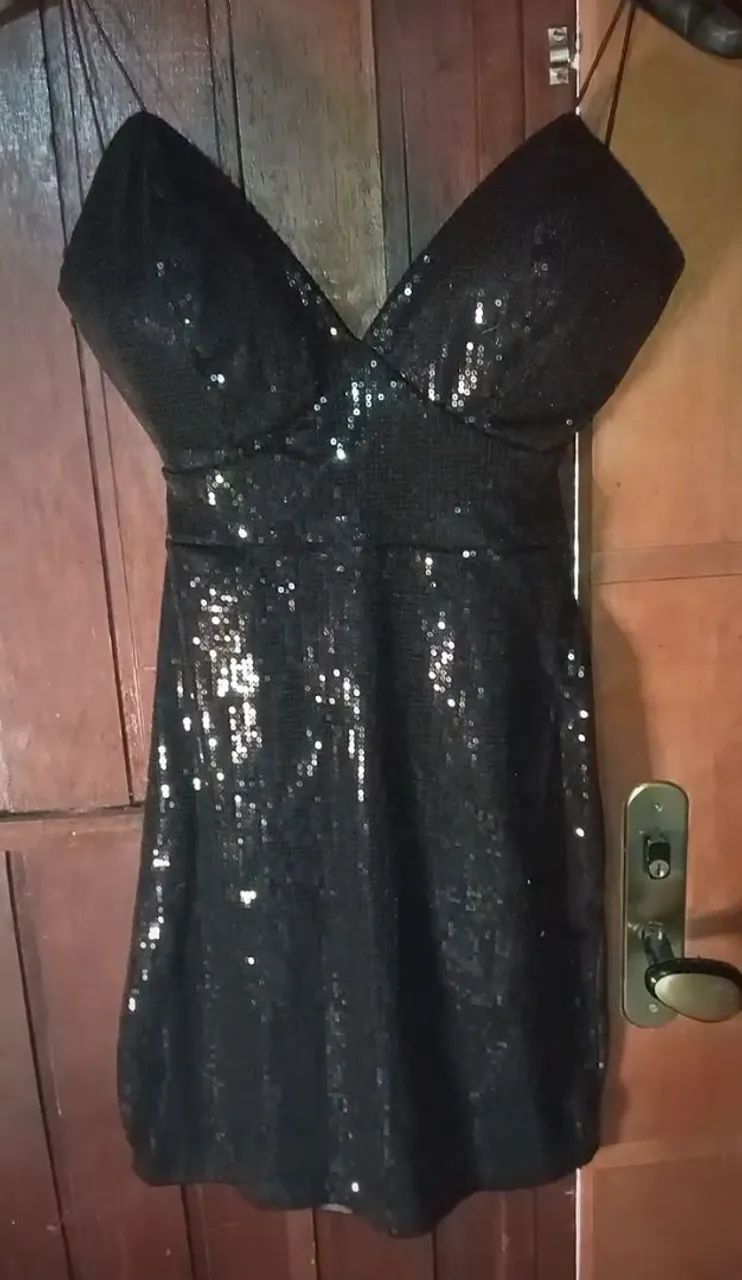 Vestido paetês 
