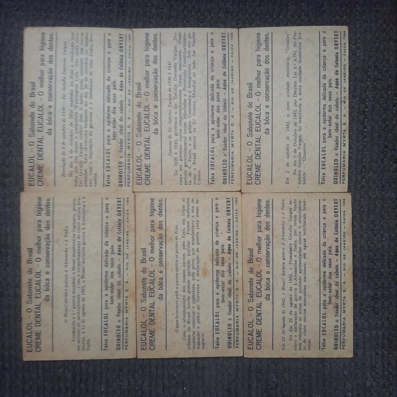 Estampas eucalol série completa HISTÓRIA DO BRASIL  - Foto 5