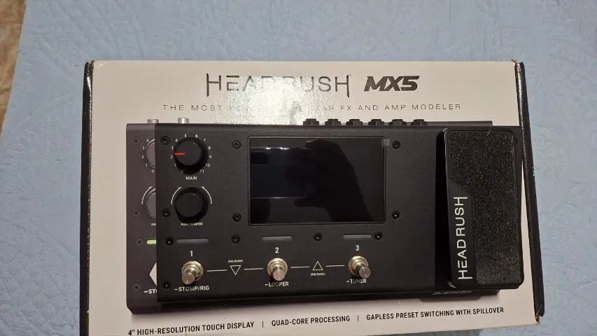 Pedaleira Headrush MX5, Estado de Nova!!!
