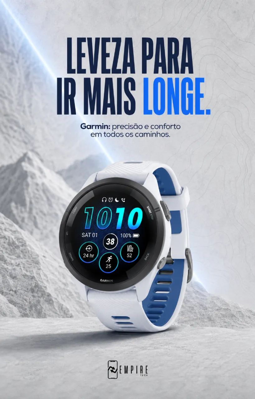 CHEGOU RELÓGIO GARMIN  - Foto 4