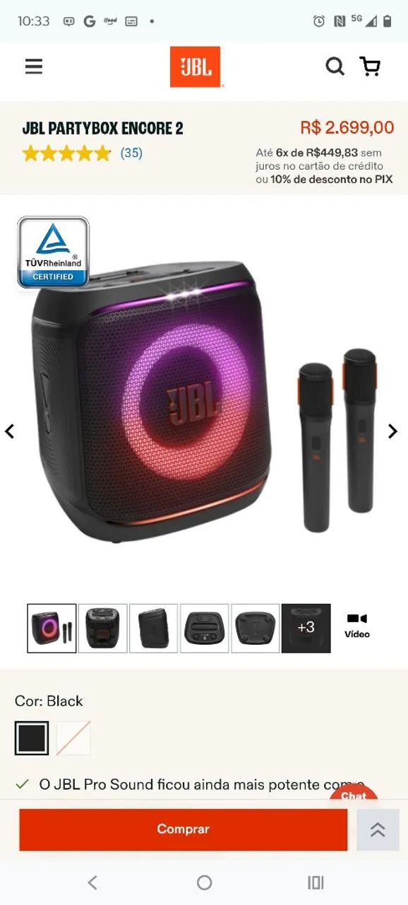Caixa de som JBL Encore  - Foto 3