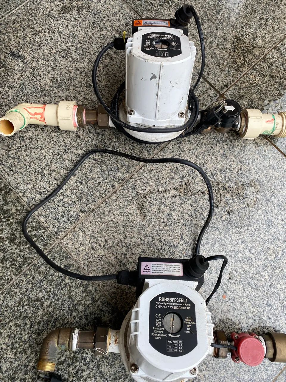 Bombas de Pressurização