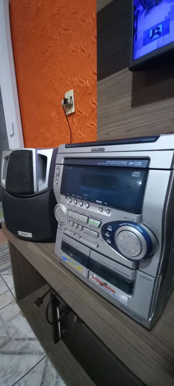 Som Micro System Aiwa 1500 whatss - Foto 4