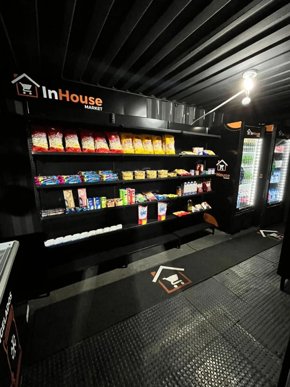 Container Minimercado 6 metros (20 pés) - pronto - Foto 4