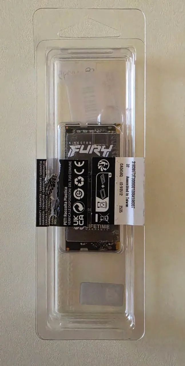 Memoria Kingston Fury Impact DDR4-16 GB. - Memória RAM - Vila