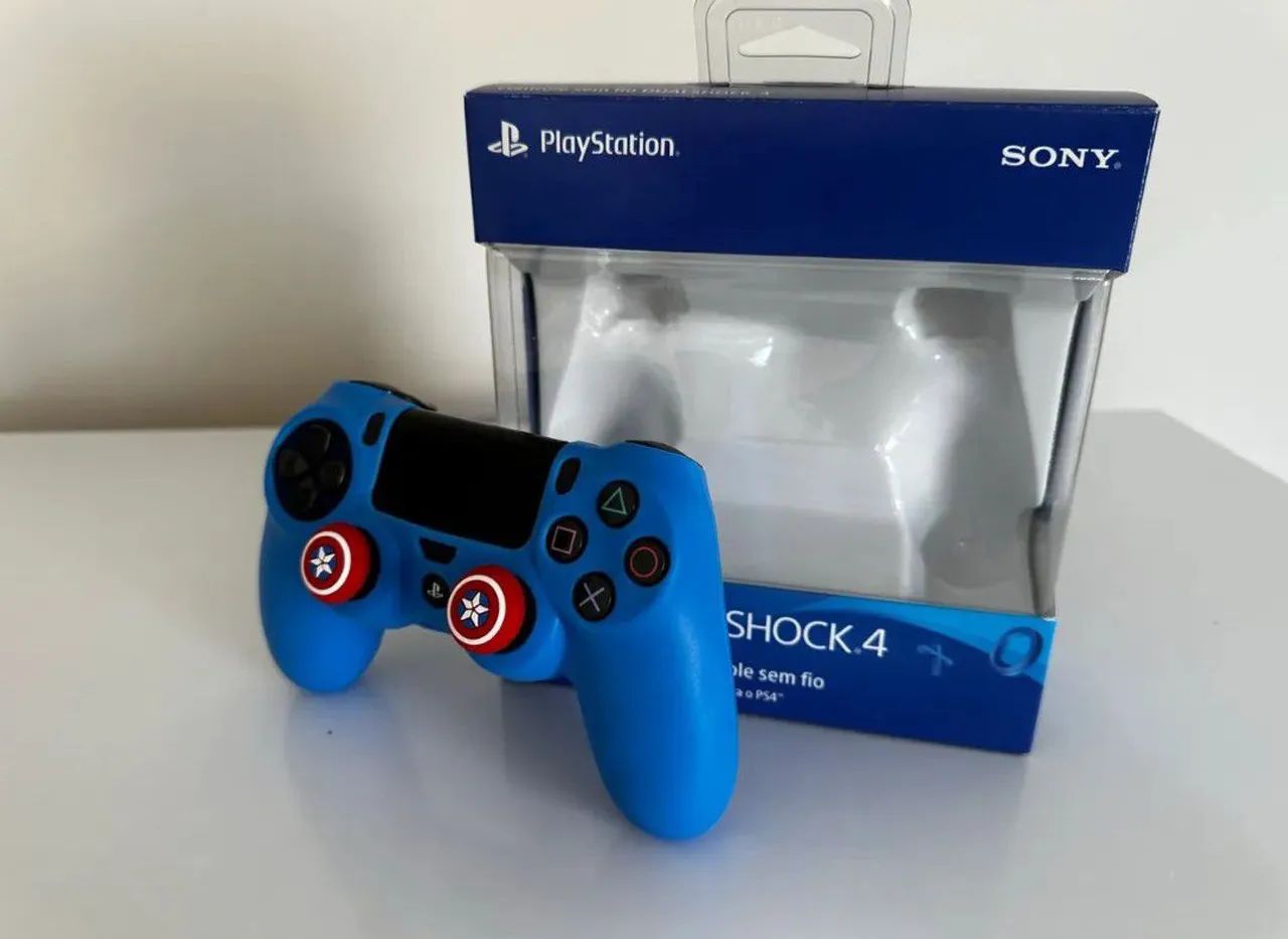 Controle ps4 compatível com celular tv e Pc controle sem fio via Bluetooth 