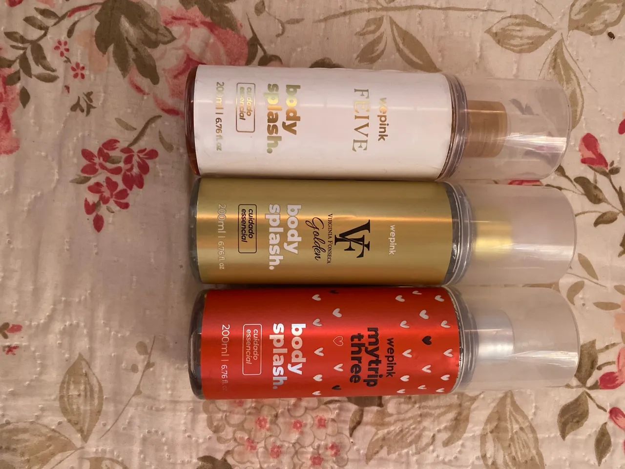Kit 3 body splash wepink