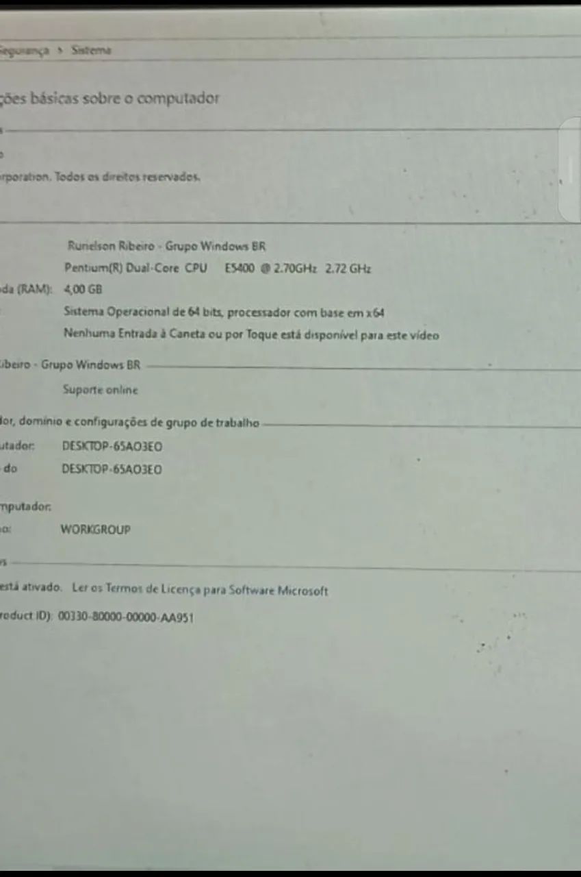 Computador completo para os estudos