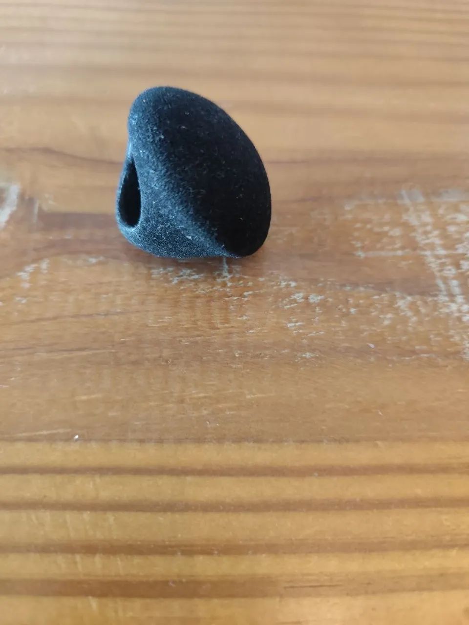 Anel Zara Preto de Veludo Novo  - Foto 3