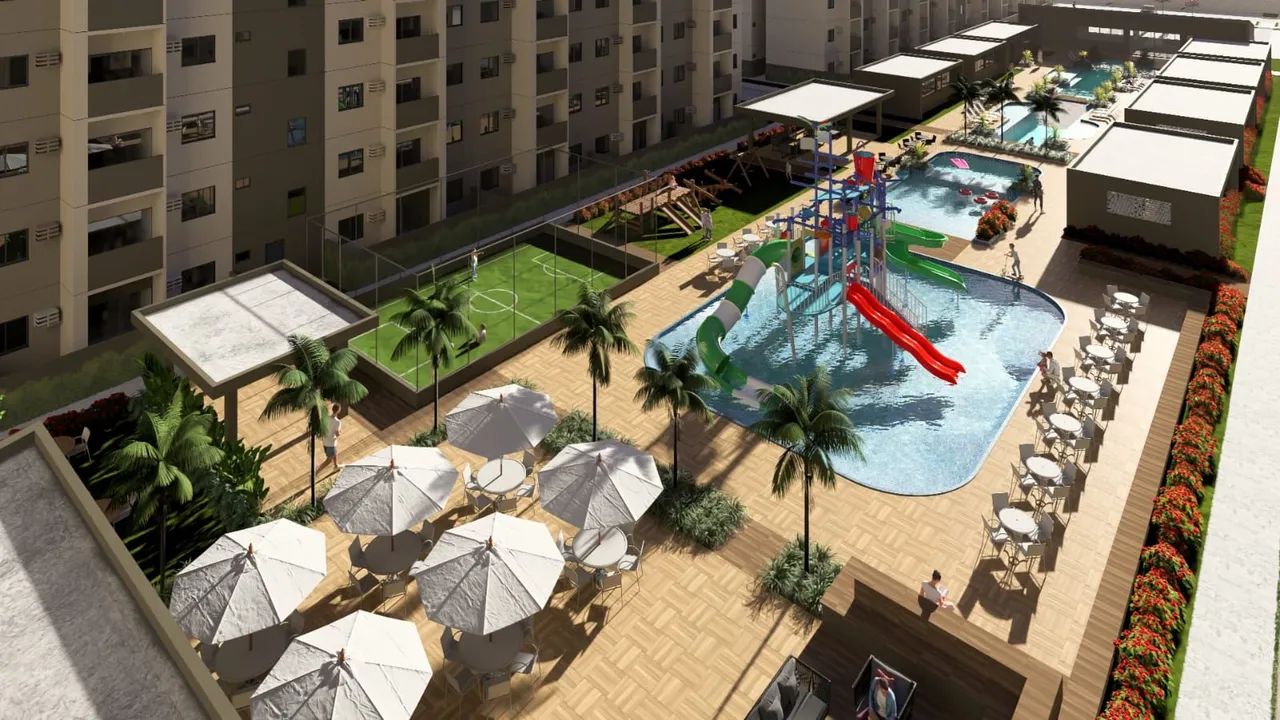 Apartamento com area de lazer completa - Foto 2