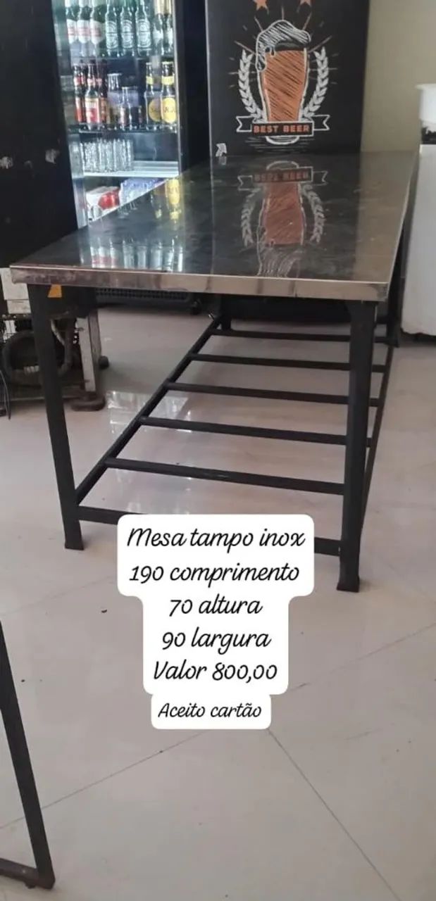 Mesa inox 