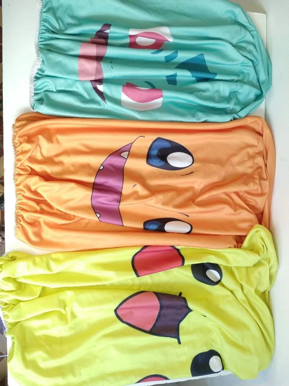 Capa trio  cilindro - Pokémon 