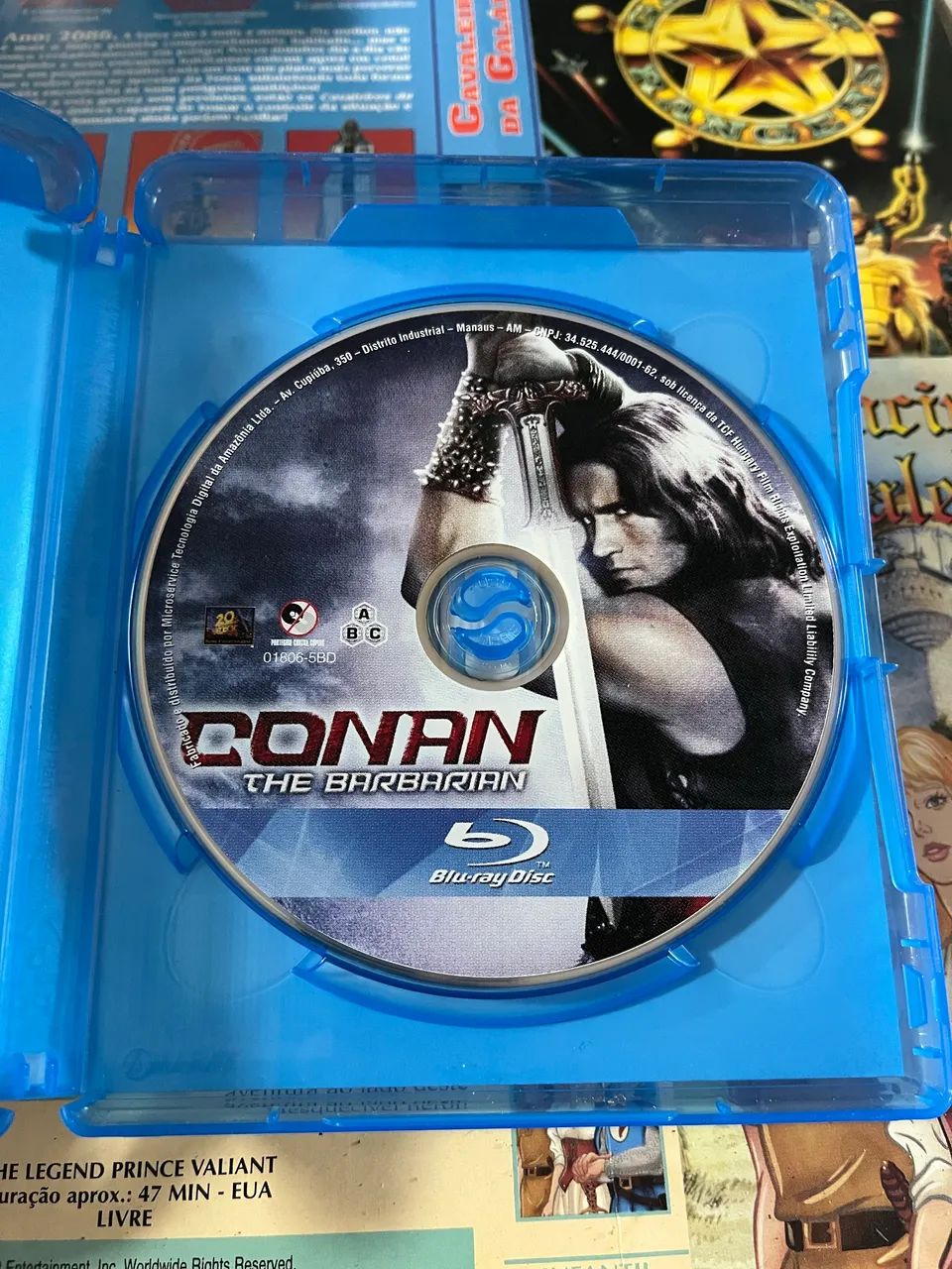 BLU-RAY CONAN O BÁRBARO - Foto 2