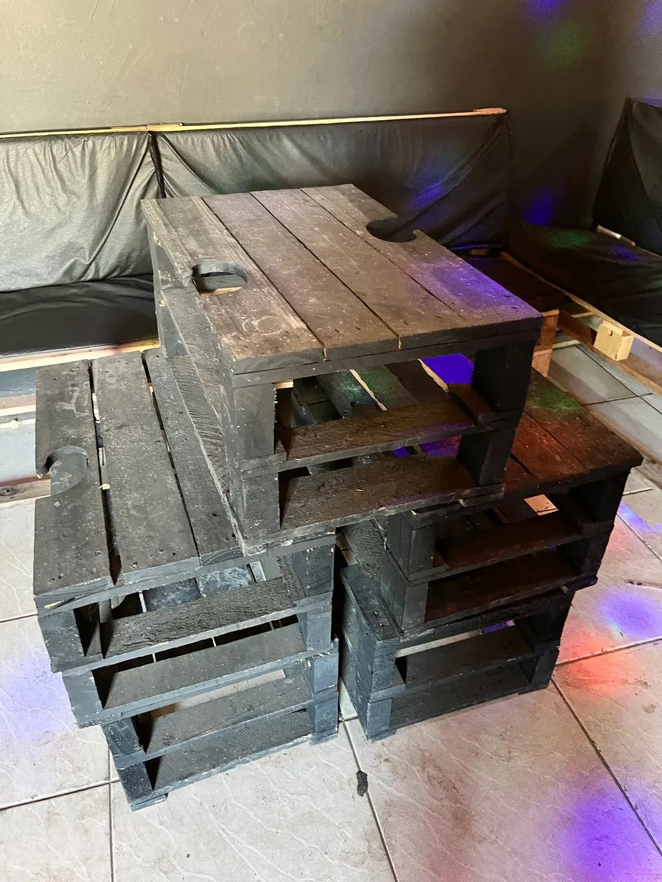 Mesa para narguile 