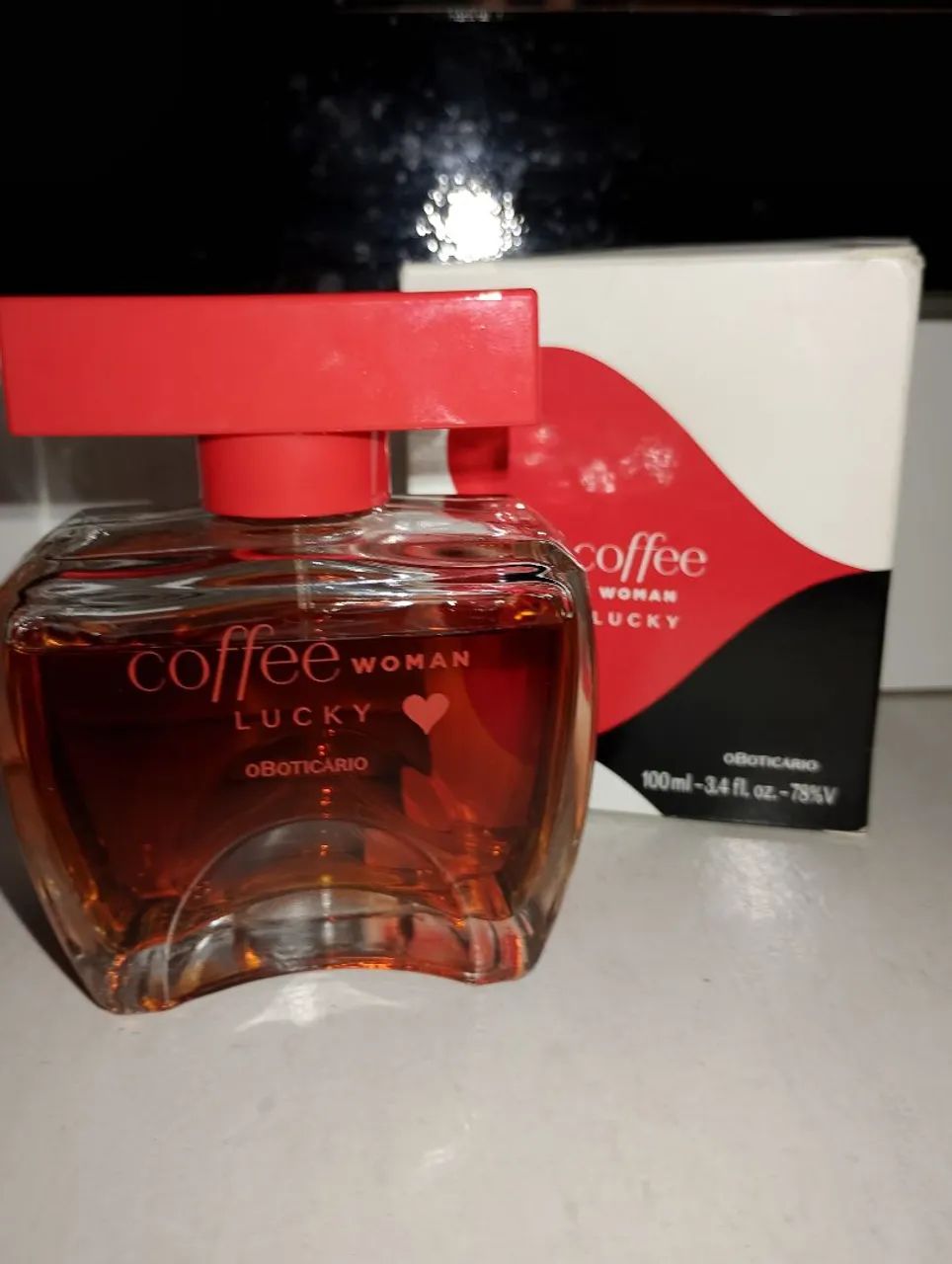 Perfume coffee woman lucky