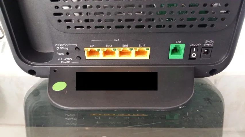 Roteador Fibra GPON Wi-Fi 6 Com Fonte de Energia - TRANSPORTADORA ENTREGA FÁCIL - Foto 4