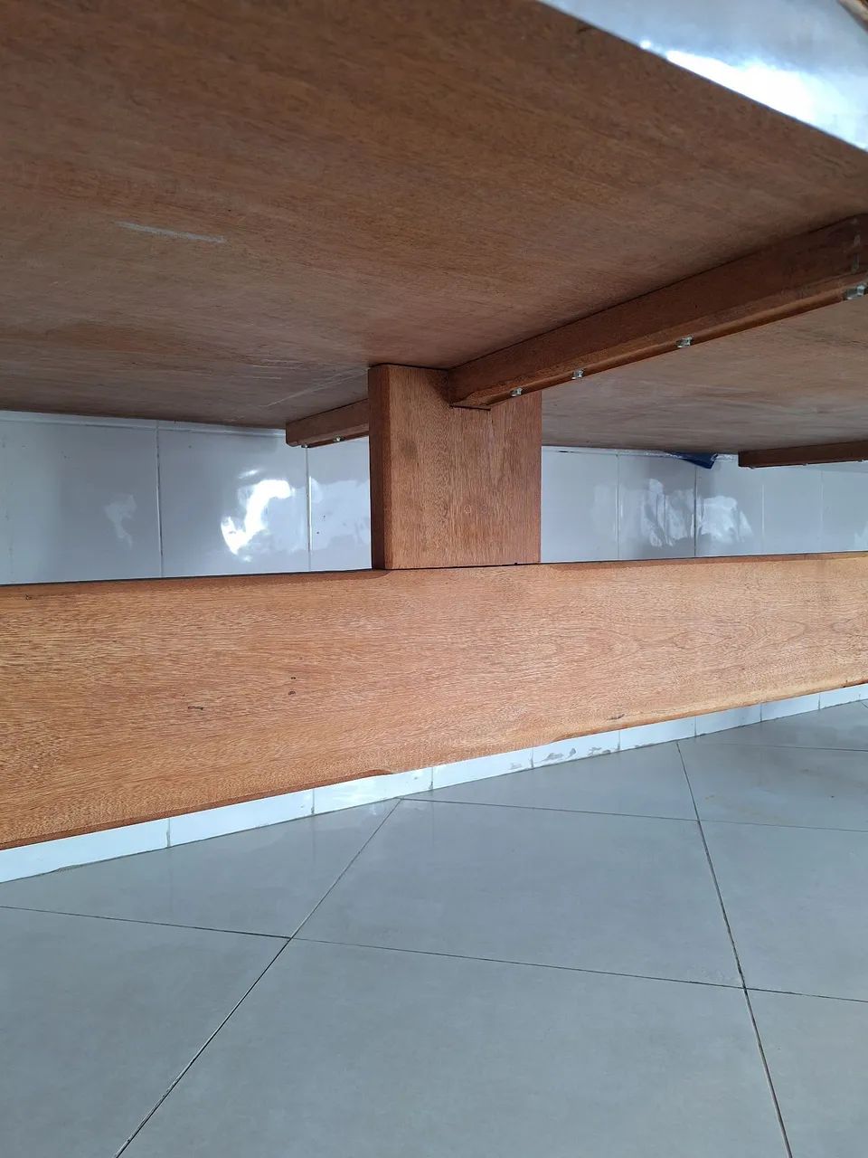 Mesa para sítio madeira maciça grande - Foto 4