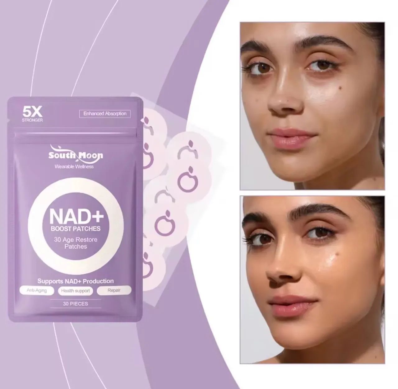 Adesivo corporal nas+ boost vitalidade - Foto 4