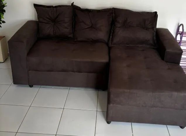 Sofá  madrizinho 1,90m pronta entrega contato 98- *  - Foto 2