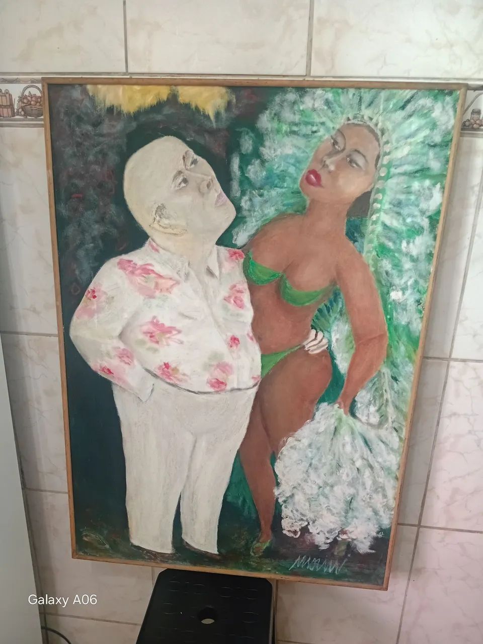 Quadro antigo pintura  - Foto 5