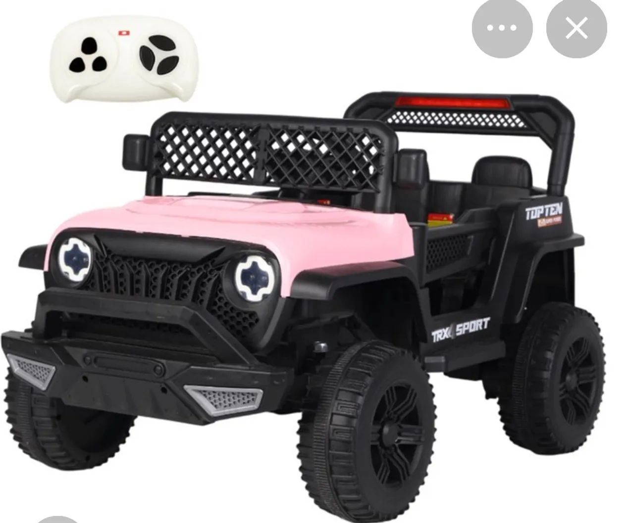 Mini jipe infantil 