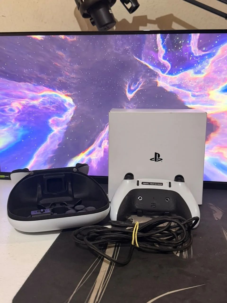 DualSense Edge PS5 Hall Effect + Grip Traseiro Customizado - Foto 3