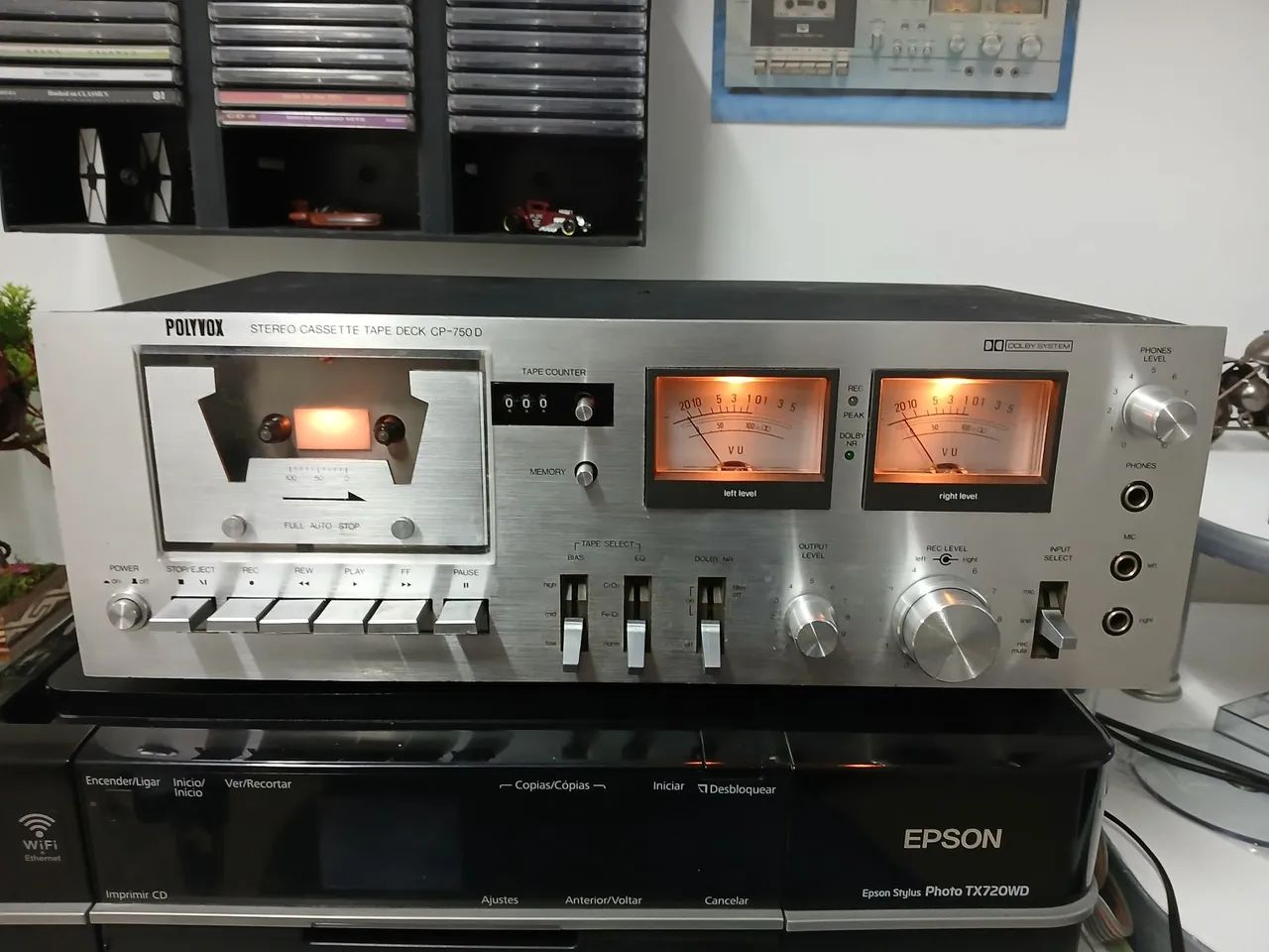 Tape Deck CP 750 D Polyvox