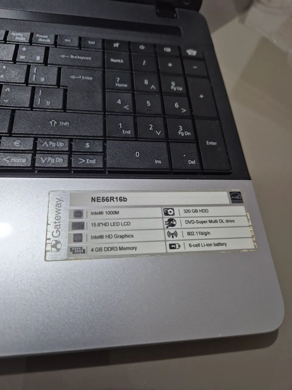 Notebook Gateway(acer) básico, formatado - Foto 2