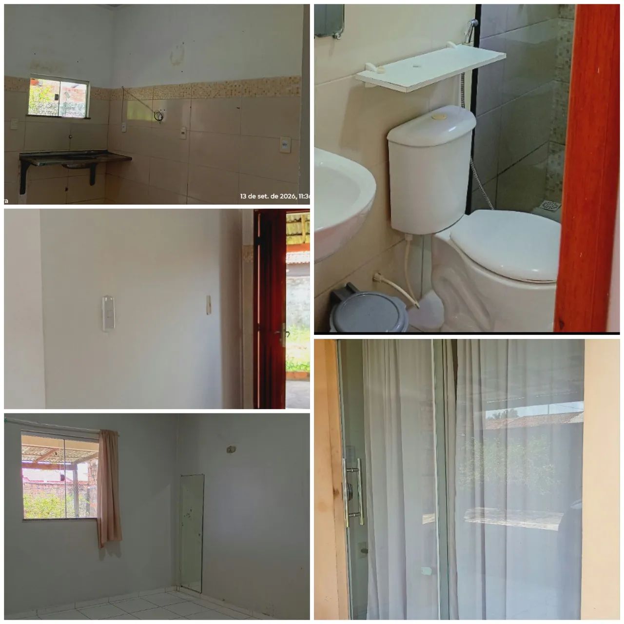 AUGO CASA COM DOIS QUARTOS EM CASTANHAL -RESIDENCIAL MARECHAL 