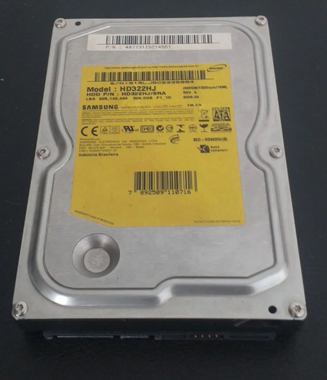HD 320GB Samsung - Foto 2