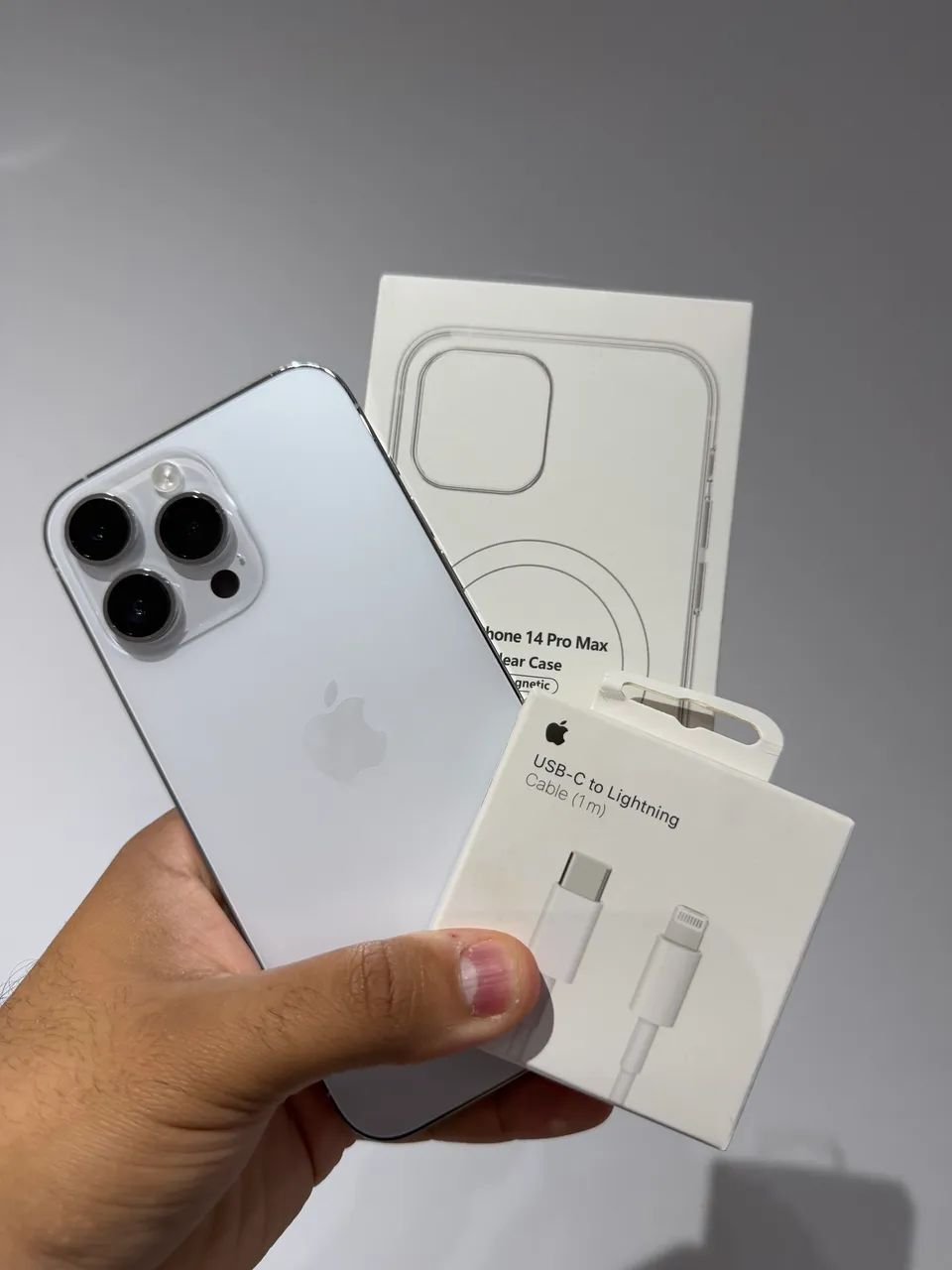 iPhone 14 Pro Max 128GB Branco - Bateria 94% - Celulares e
