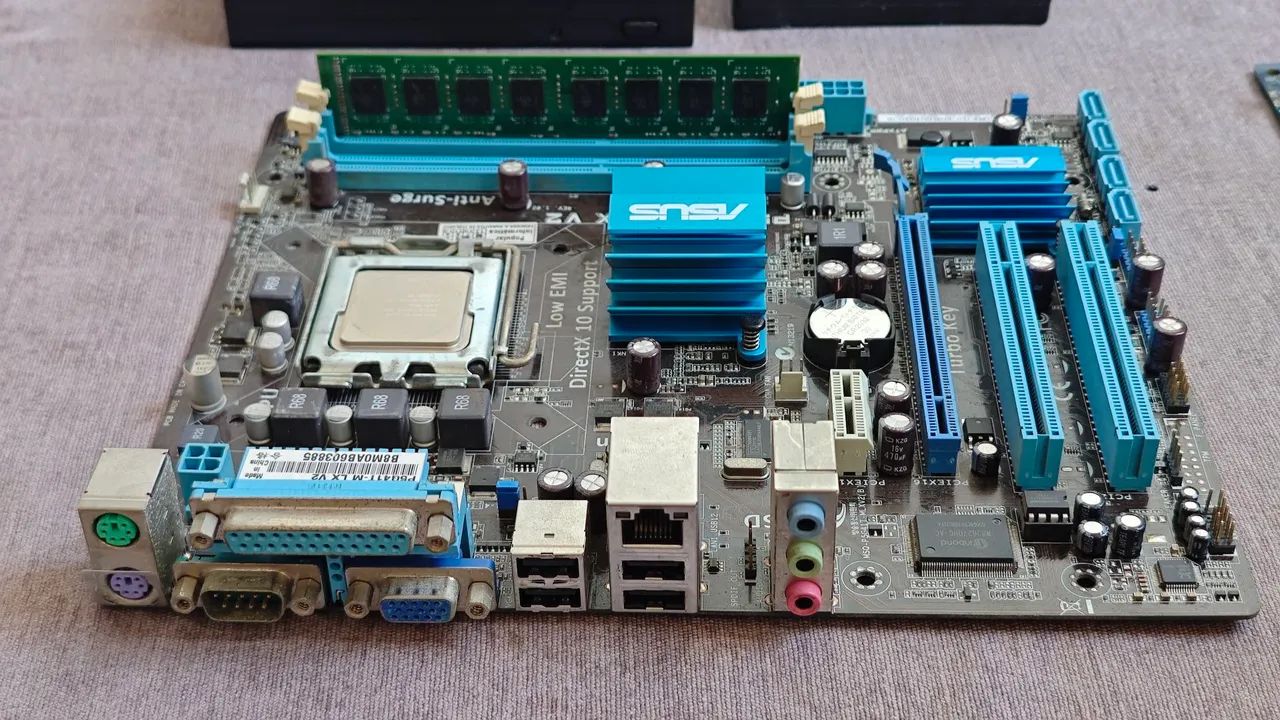 Kit Completo Core 2 Quad Q6600 + 4GB DDR3 + HD  | Funcionando - Foto 2