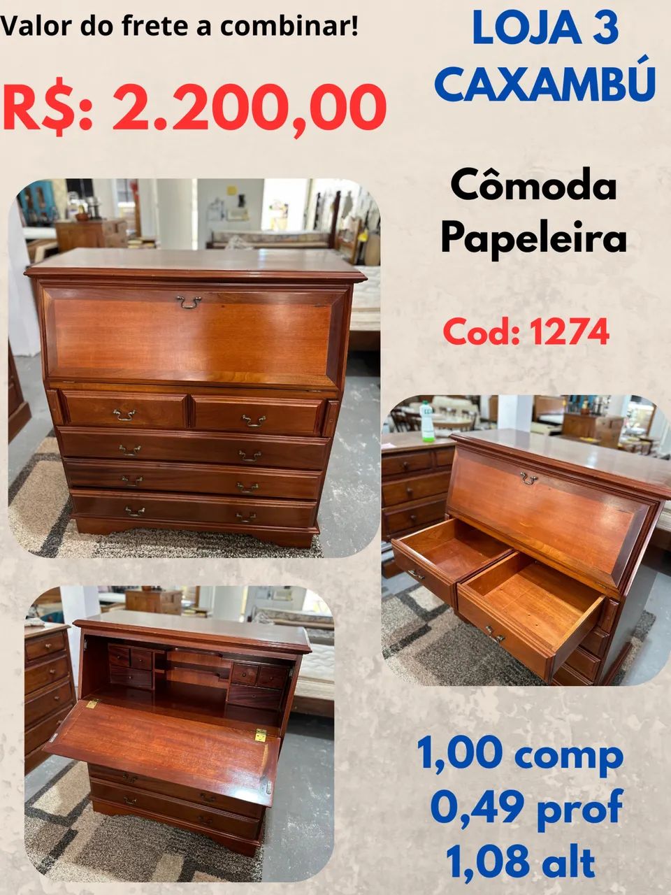 Comoda - papeleira 