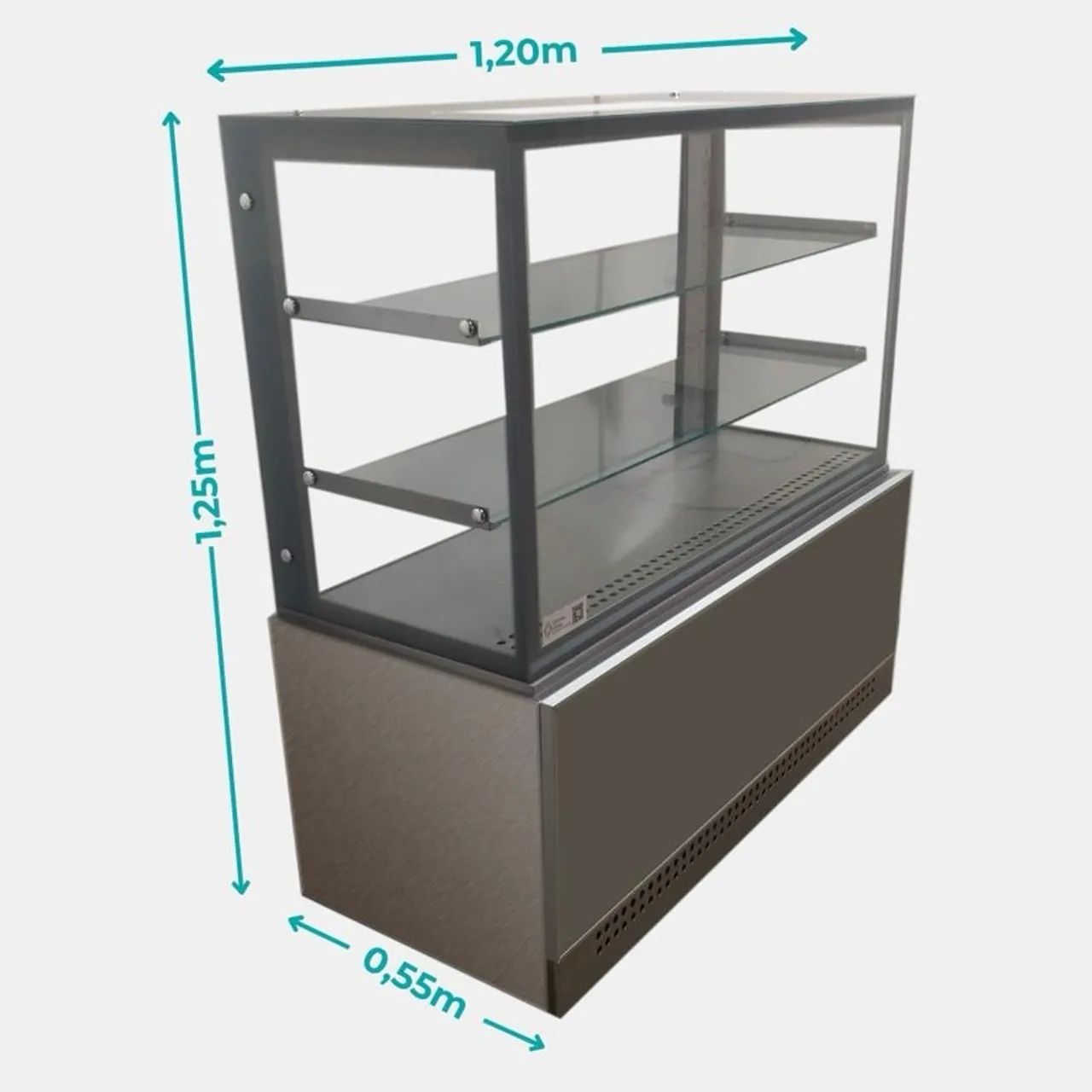 Vendo Vitrine Refrigerada. Nova, NUNCA foi usada - Foto 4