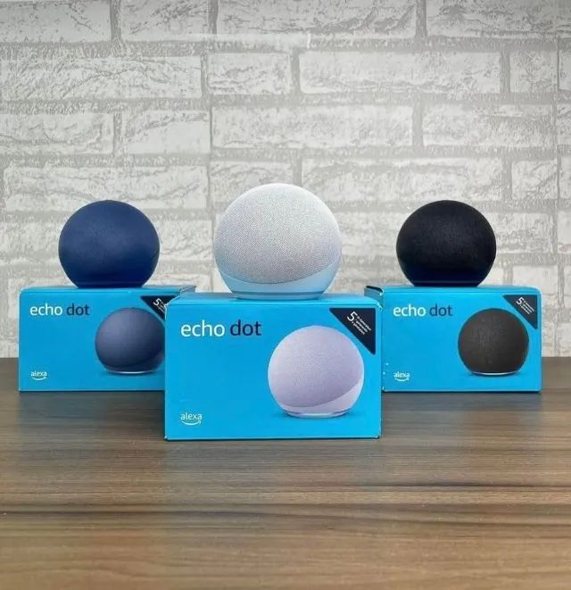 Echo Dot Alexa 5ª Geração, Lacrado.