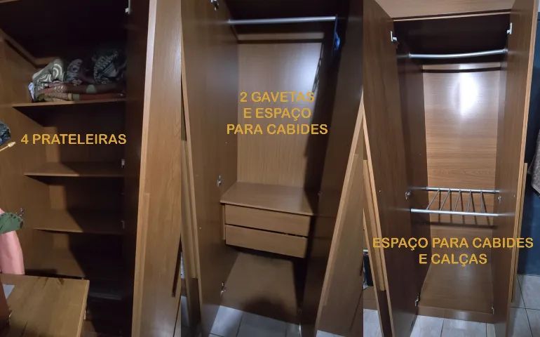 Guarda-Roupa espaçoso 6 portas - Foto 3