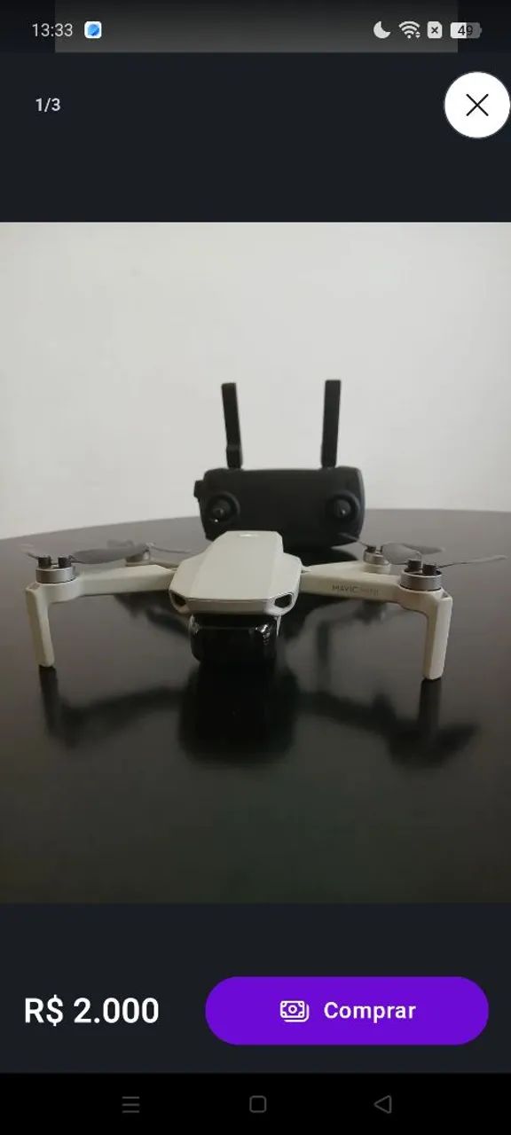 Drone DJI Mavic míni  - Foto 2