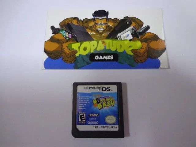 Jogo Bob Esponja Boating Bash THQ Nintendo Ds 