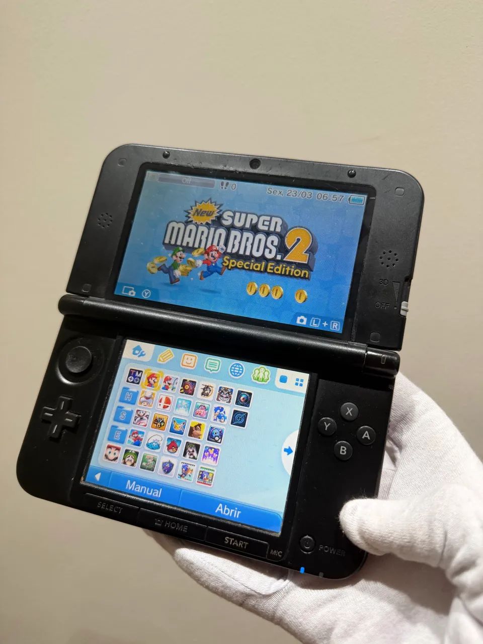 Nintendo 3ds XL Desbloqueado 32 GB com Detahes - Envio OLX Pay - Foto 2
