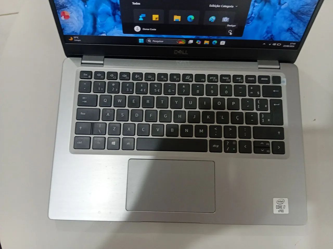 Notebook Dell I7 10 geração 