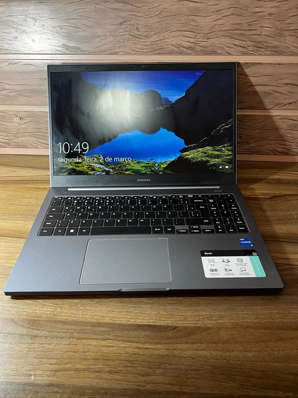 Notebook Samsung book i5 11º  8gb ram 256bb SSD 